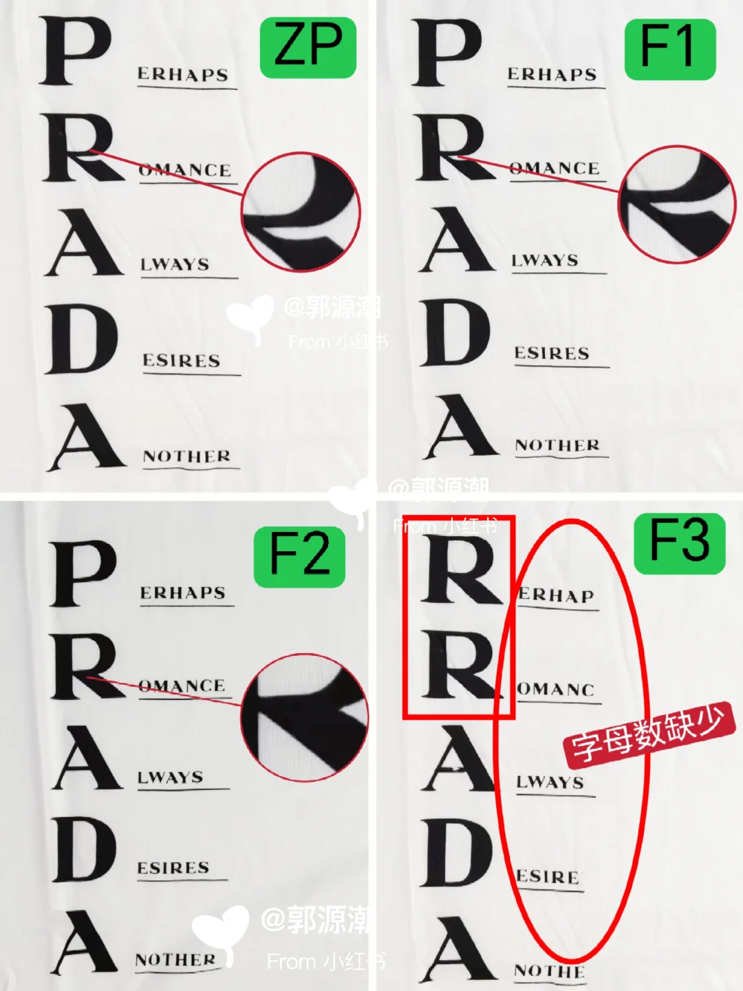 prada 早春藏头诗系列t恤·鉴定干货帖来啦✨