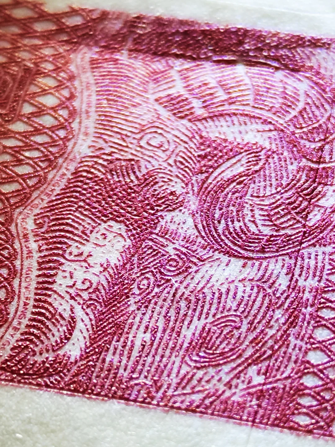 凹印防伪标签?️