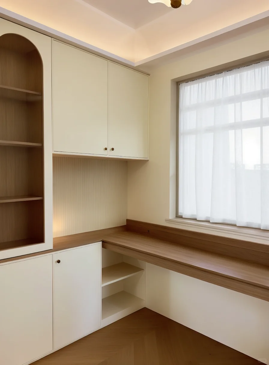 好喜欢我家柜子，软装还没进就美成这样