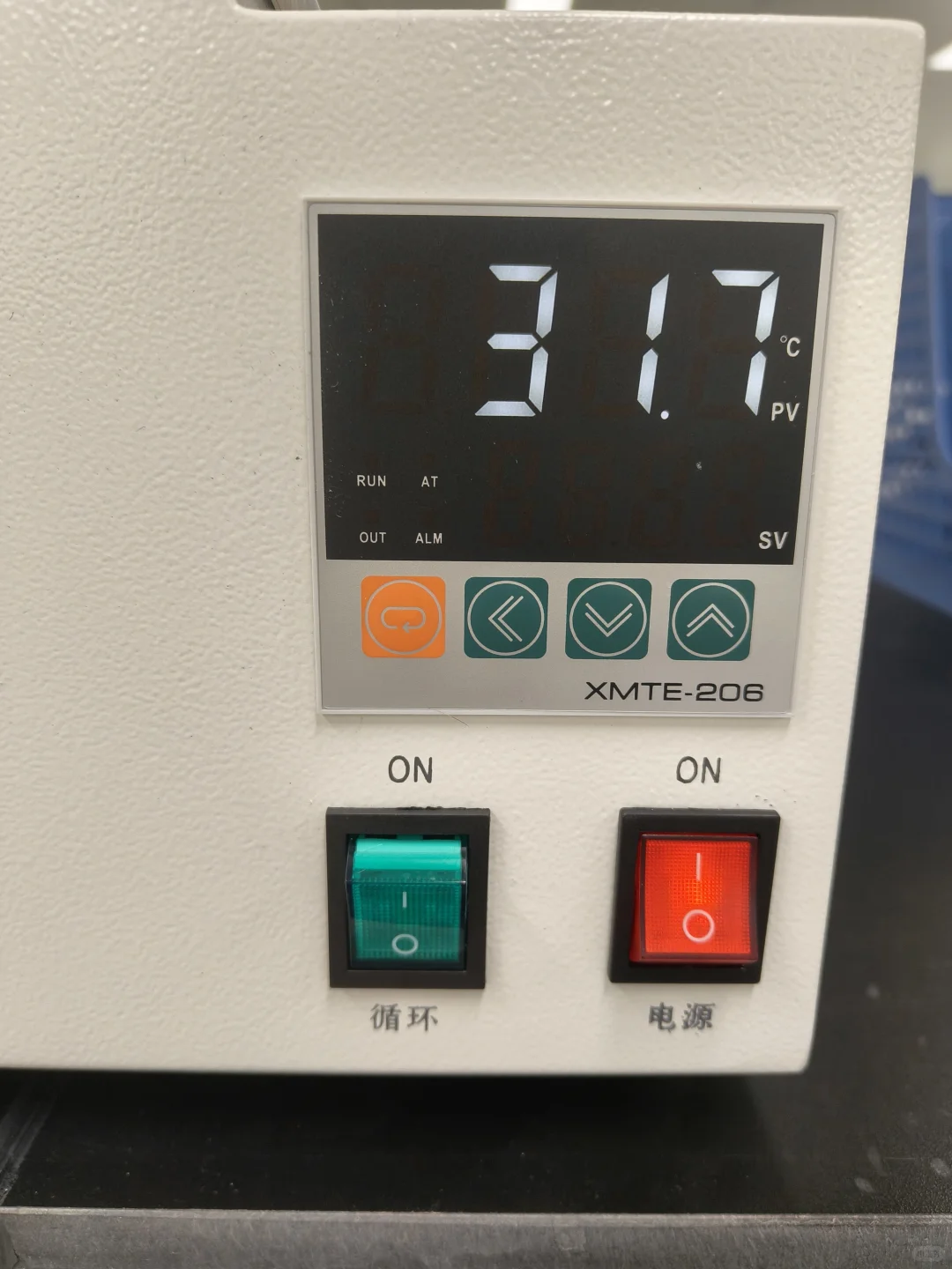 水浴锅上不去37°