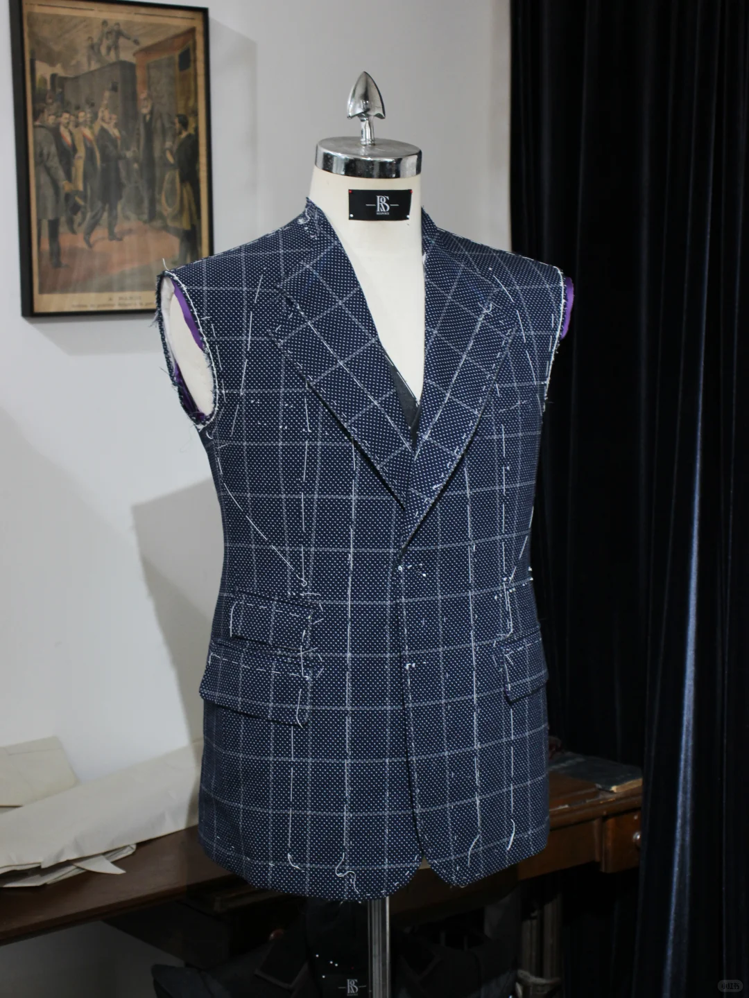 西装鉴赏 | 三维拓补图 英式幾何秩序