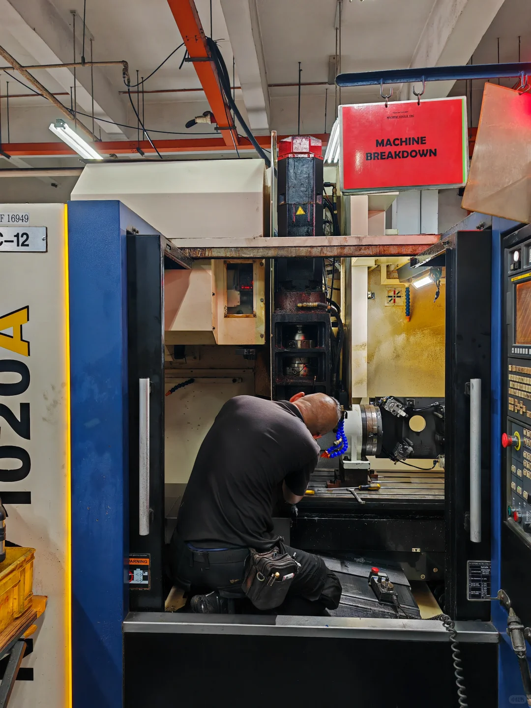 ??工程师日常-卸BT40主轴