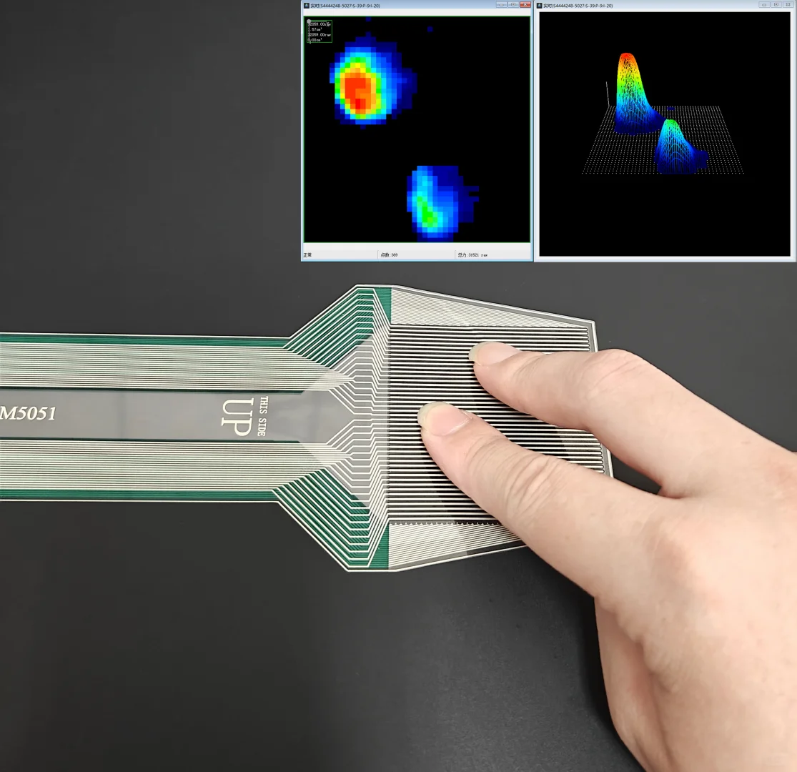 电子皮肤、触觉感应--PMS压力分布测量系统
