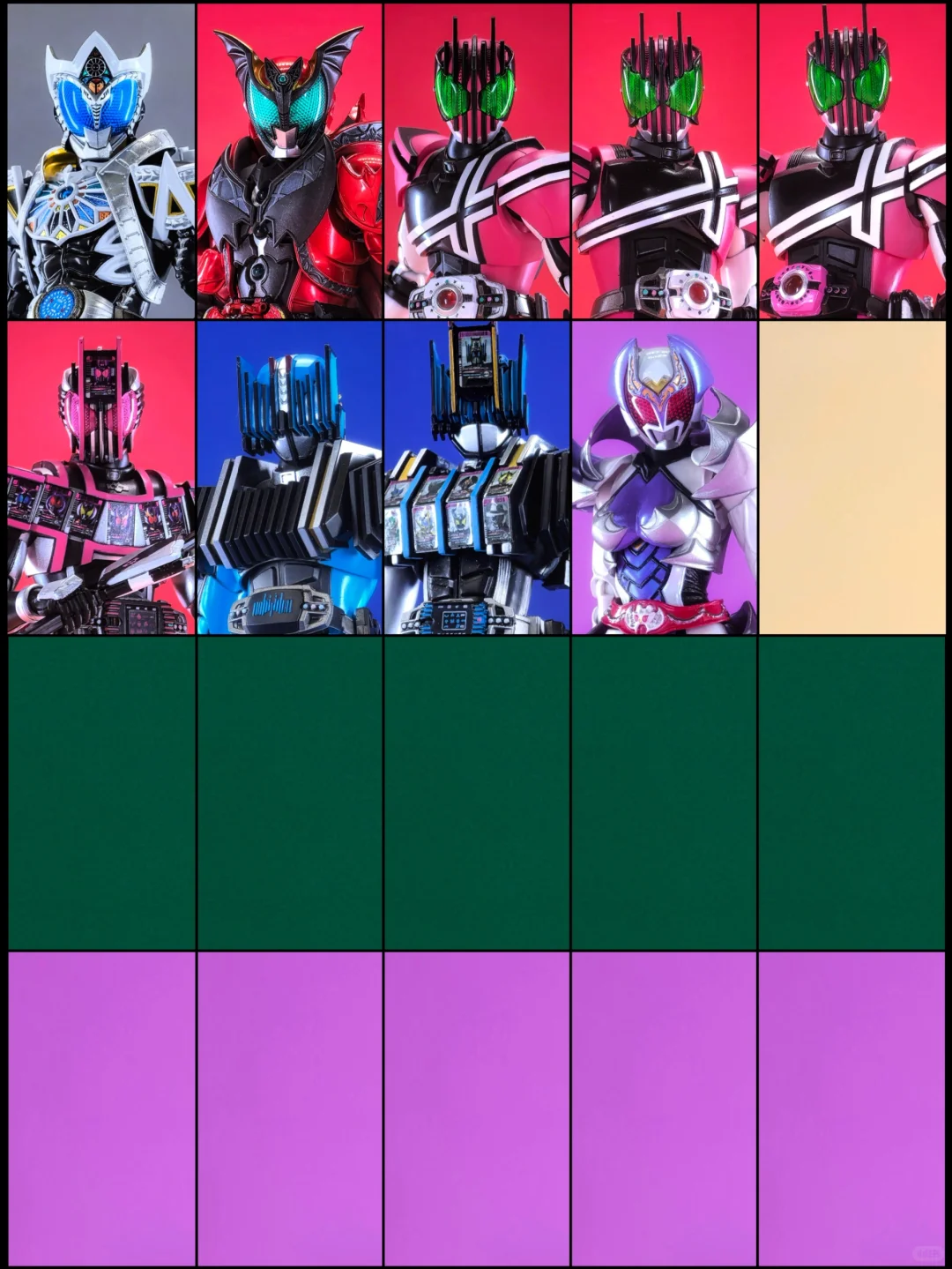 我的S.H.F&真骨雕收藏（旧平成篇）