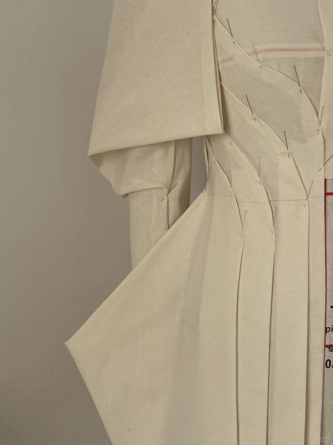 立裁分享 | 去感受纱线的力