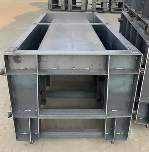 预制矩形流水槽模具预制块的生产关键。