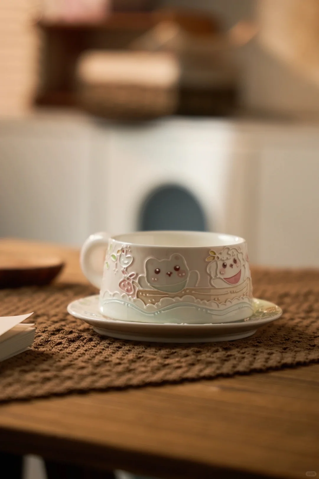 手作陶瓷｜咖啡杯碟