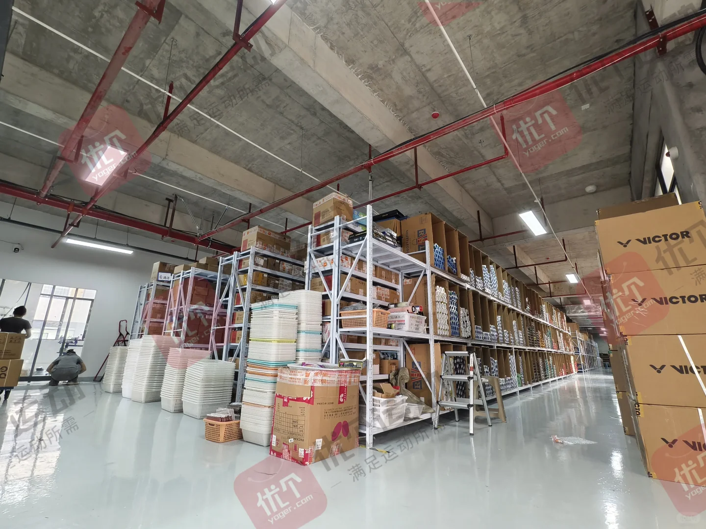 优个运动10000㎡仓储中心正式启用!