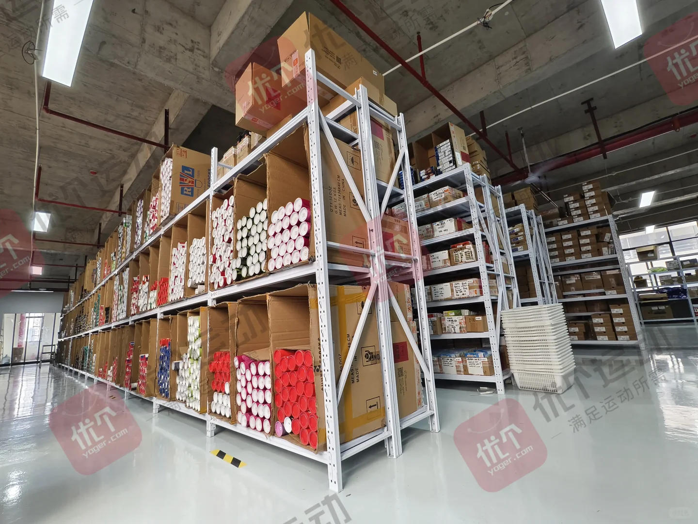 优个运动10000㎡仓储中心正式启用!