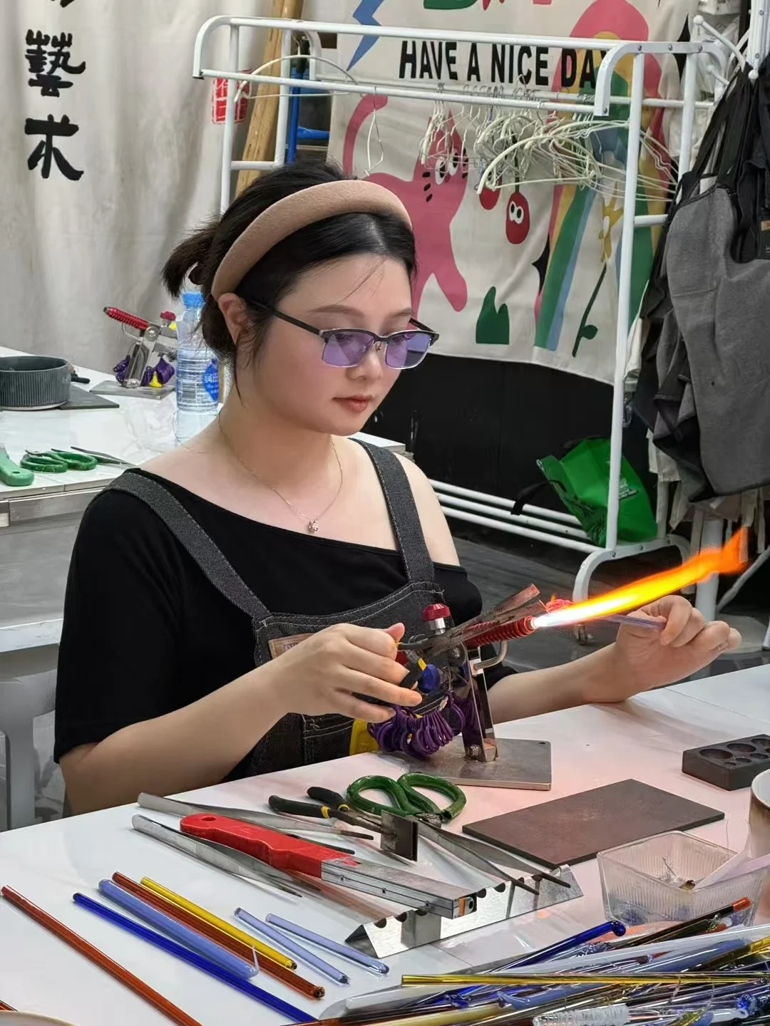 暑假就来景德镇烧玻璃!3️⃣家工作室体验心得