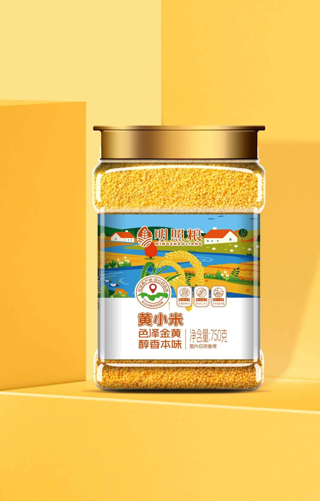 明照粮×晨邦创意 包装设计（已商用）