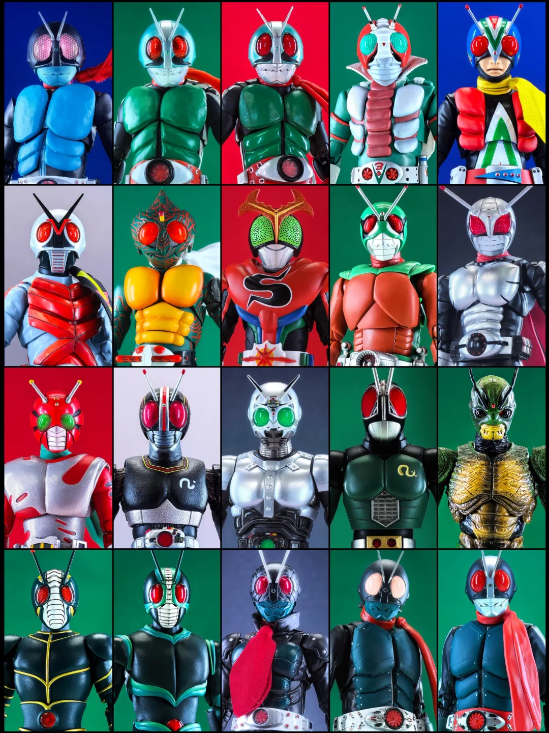 我的shf&真骨雕收藏（昭和以及形象衍生篇）