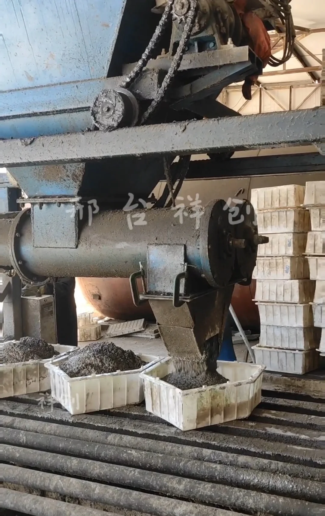 祥创水泥预制品布料机生产设备