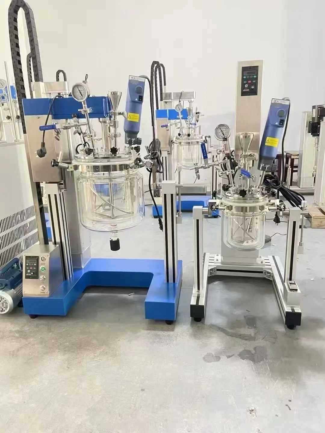 1-10L真空乳化均质釜 带扭矩显示扭矩波形图