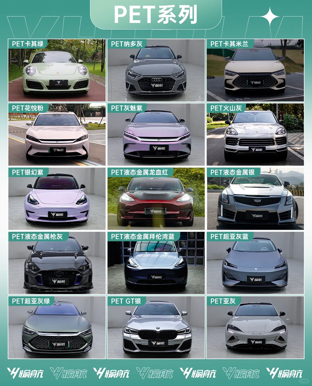 ⁉️你真正了解改色的材质，pvc还是Pet材质❓