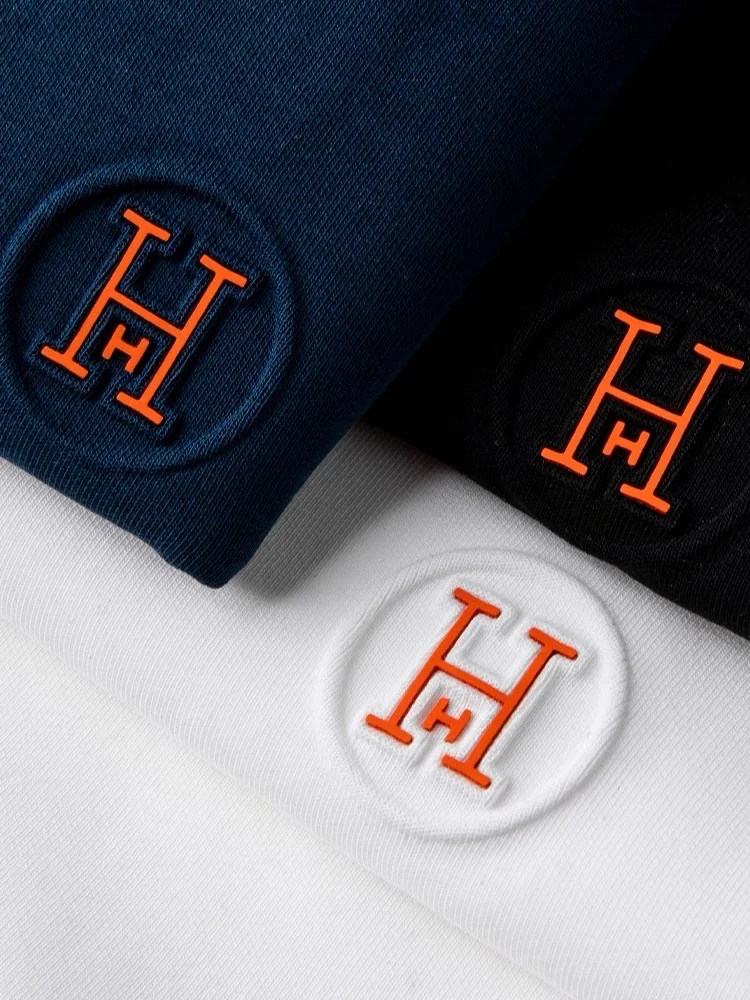 ?具有3D立体效果的服装logo印绣花工艺设计