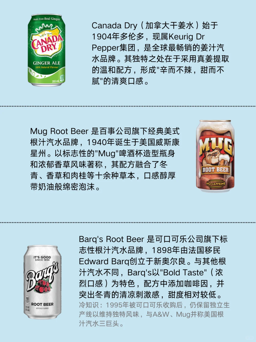 全球畅销汽水品牌?你喝过几种？