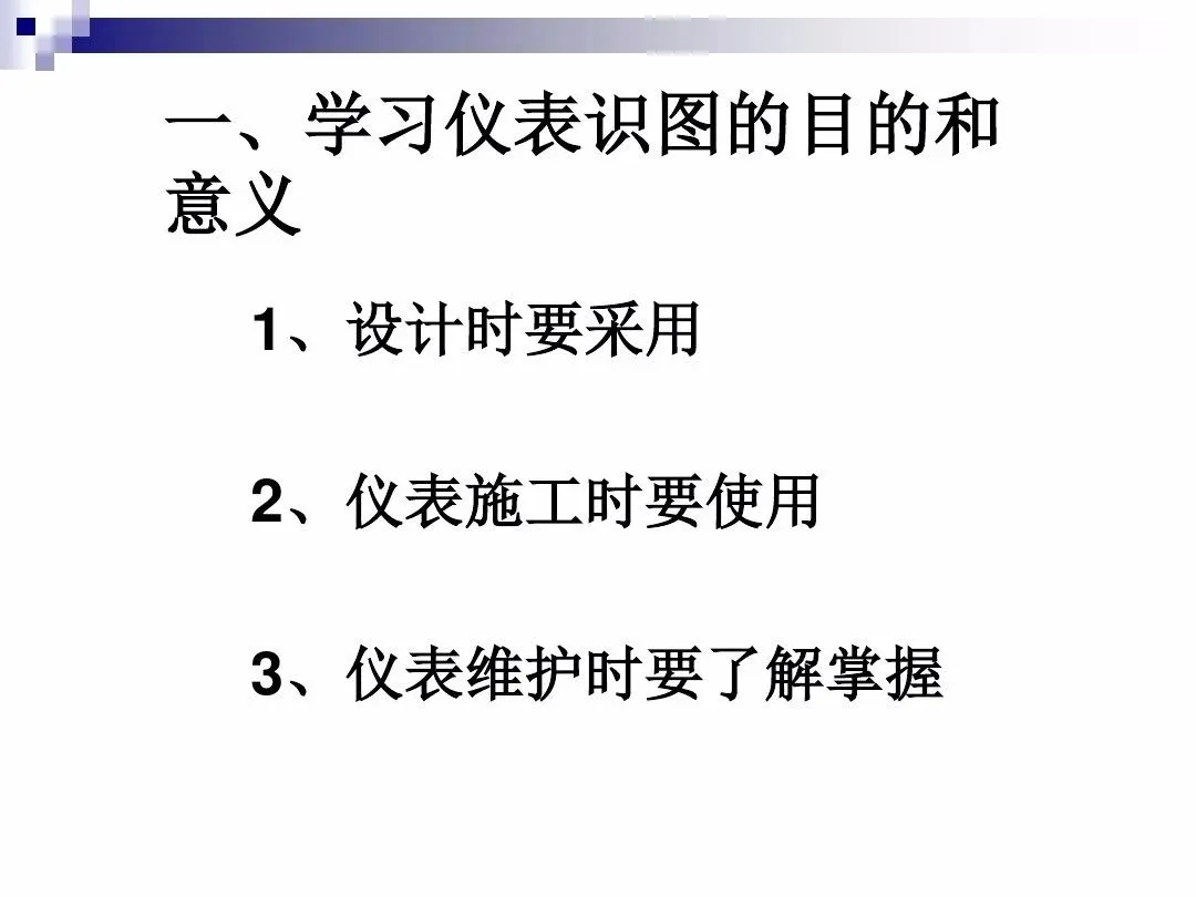 仪表符号不认识？那是你没看到这张图...