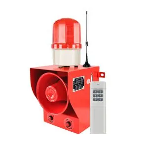杭亚遥控声光报警器——校园安全的守护者