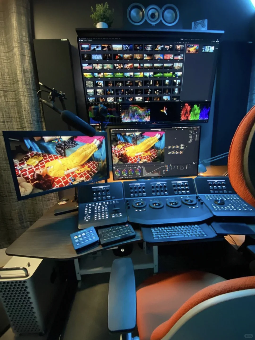 桌面分享｜专业影视调色师的桌面