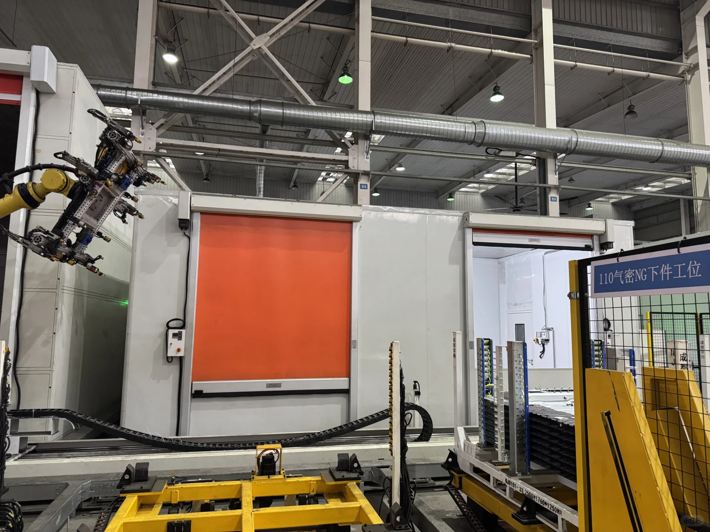 沃尔沃汽车生产线监控安装调试完成