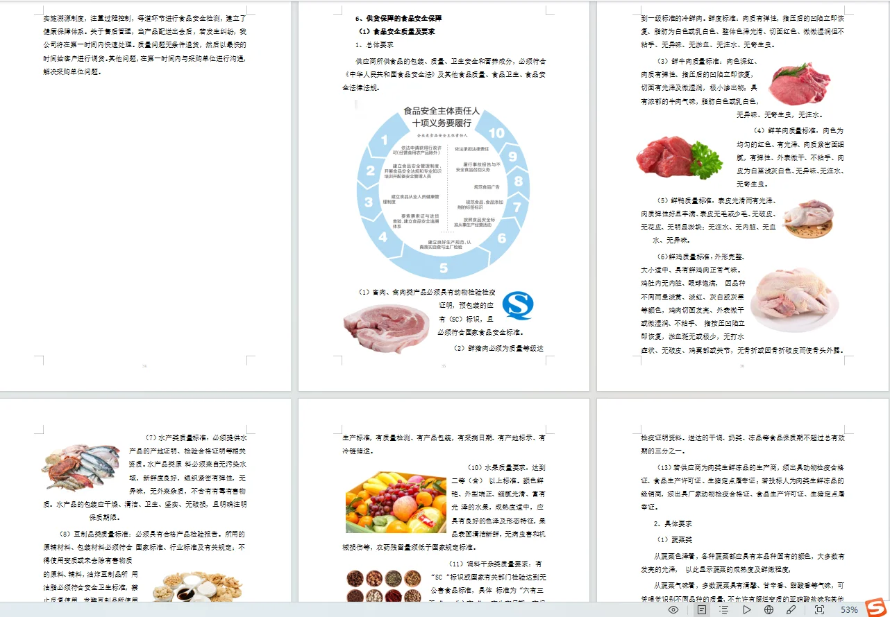 最近食材配送项目真多！