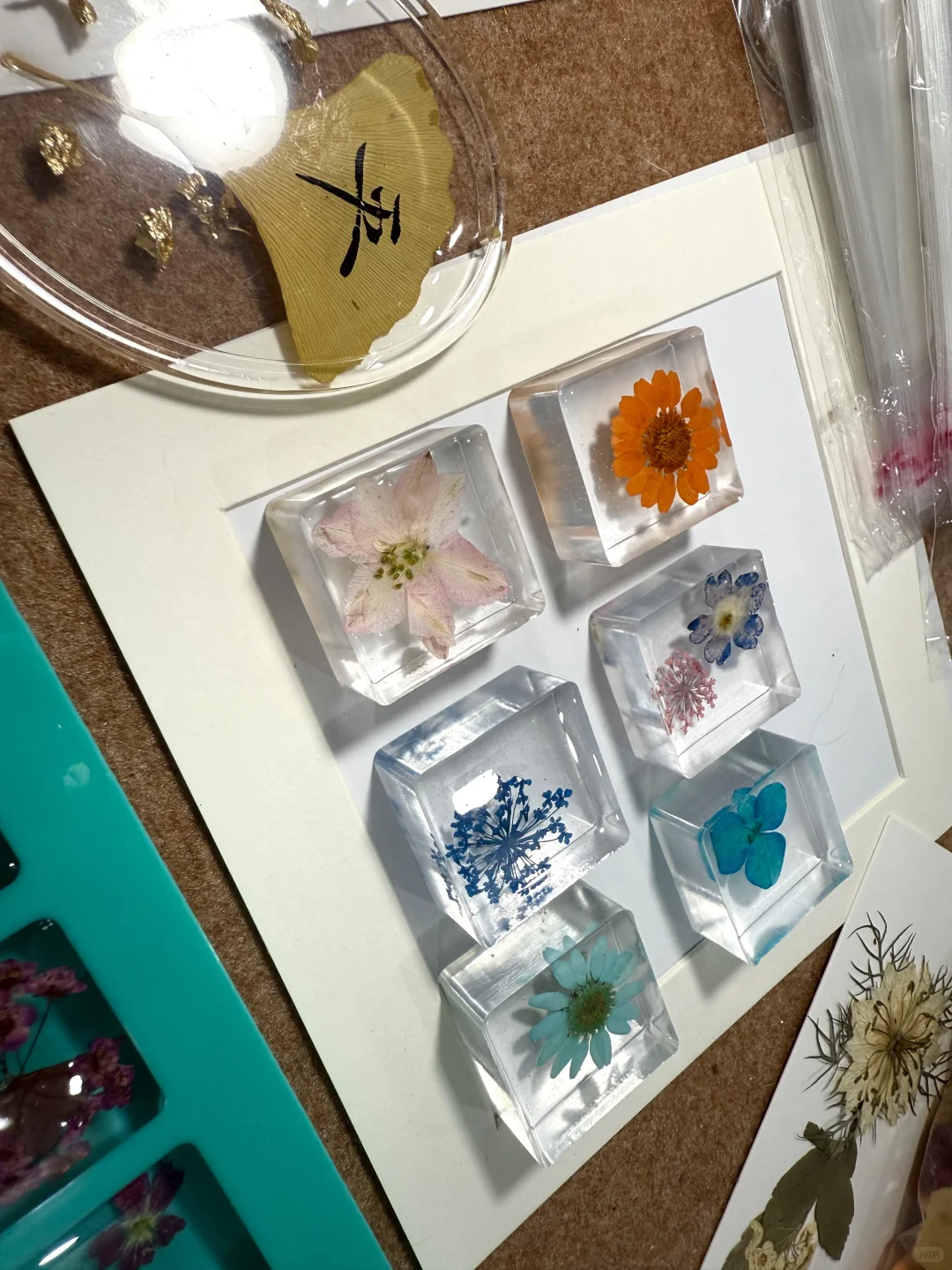 沉浸式压花｜治愈系小花花