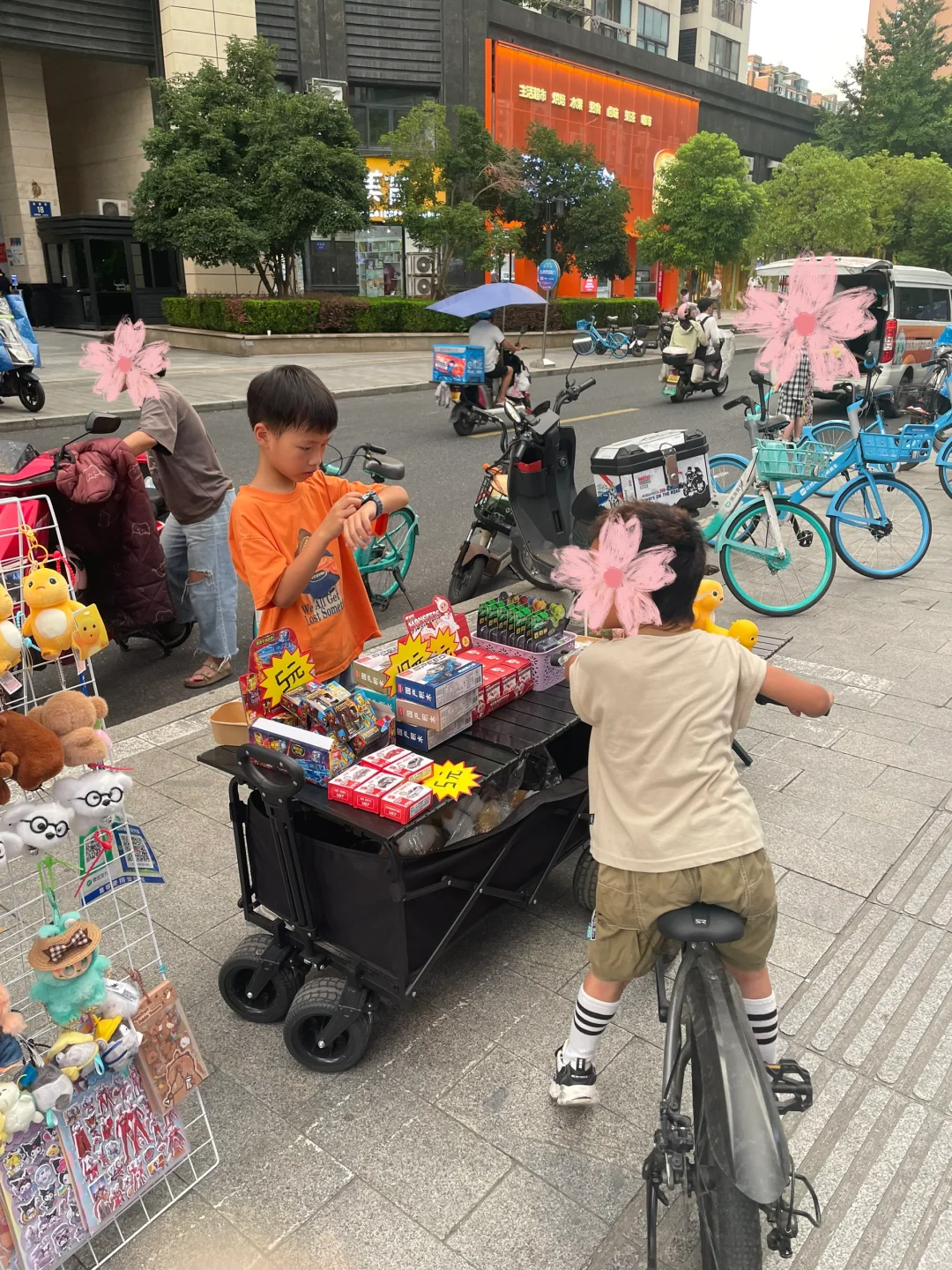 摆摊第 13 天|夜市收入164元!