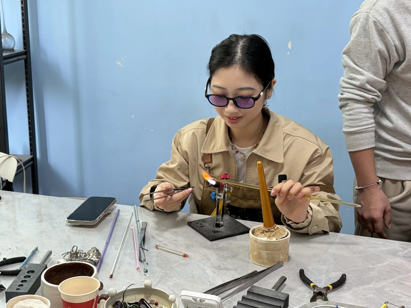 景德镇必体验之烧玻璃！这家老板超好！