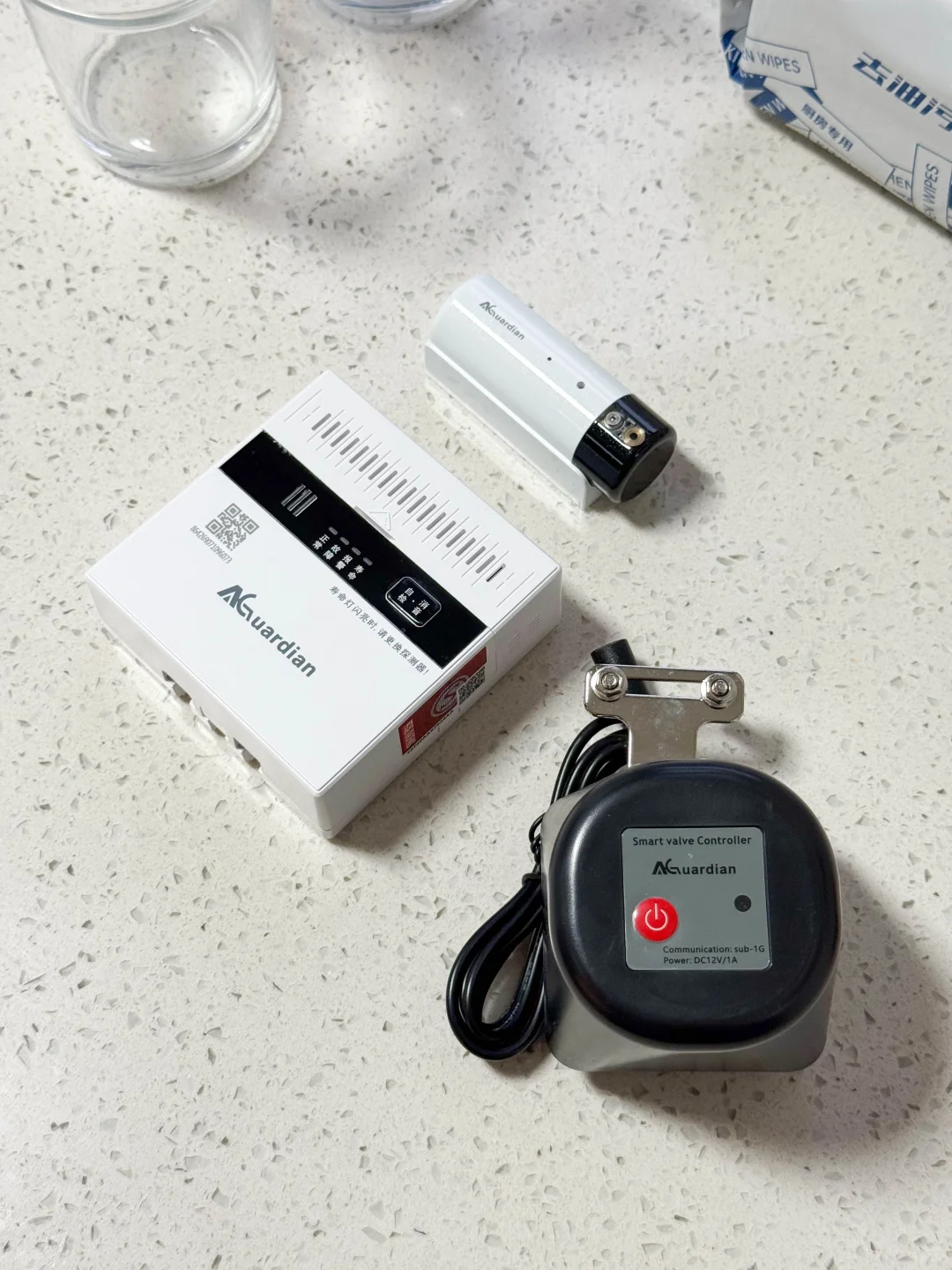 花艺师厨房也有花香安全，安可信报警器