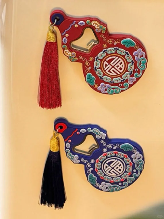 春节好寓意开瓶器冰箱贴开模定制