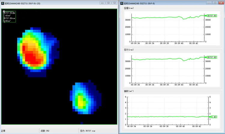 电子皮肤、触觉感应--PMS压力分布测量系统