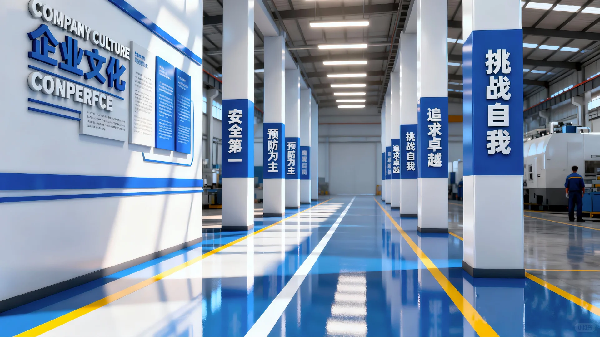 这才是现代车间该有的样子!车间文化设计