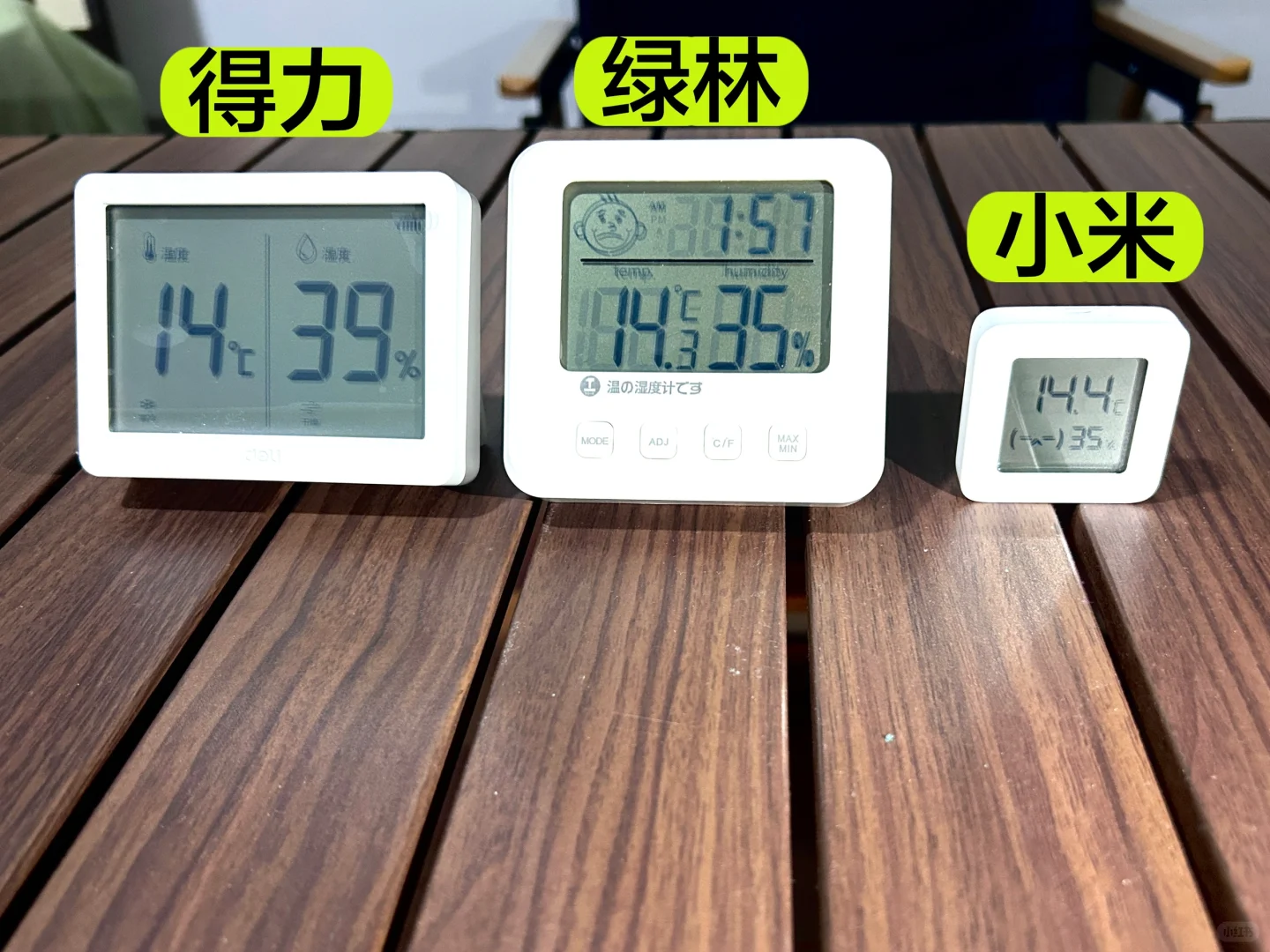 温湿度计对比测评