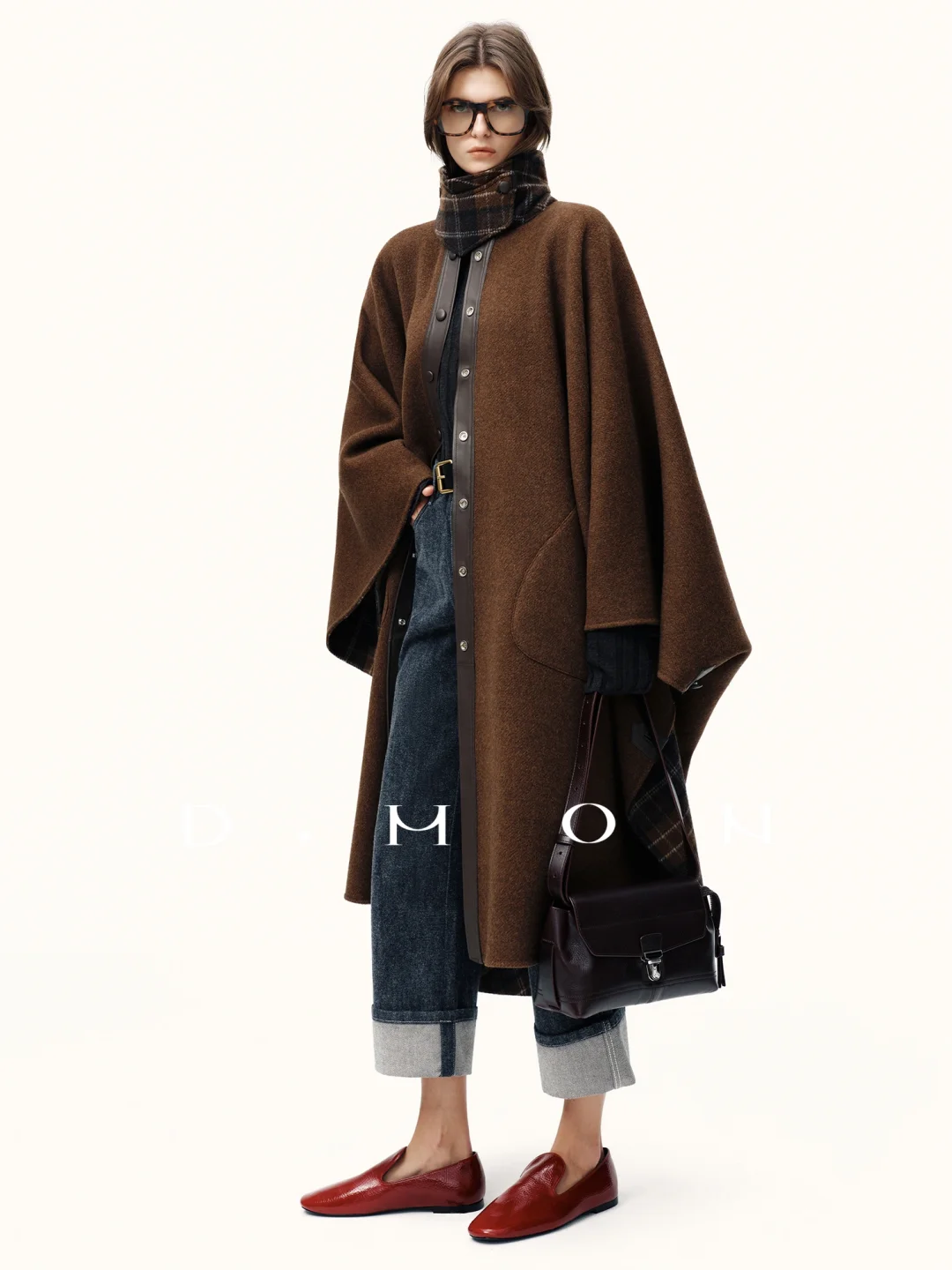 DMON秋冬神裤_欧洲进口磨绒棉感九分牛仔裤