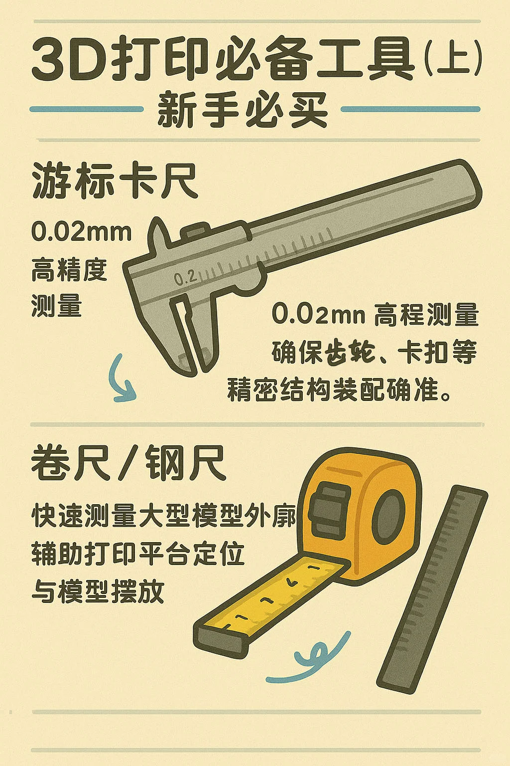 3D打印必备的工具?！(基础篇)