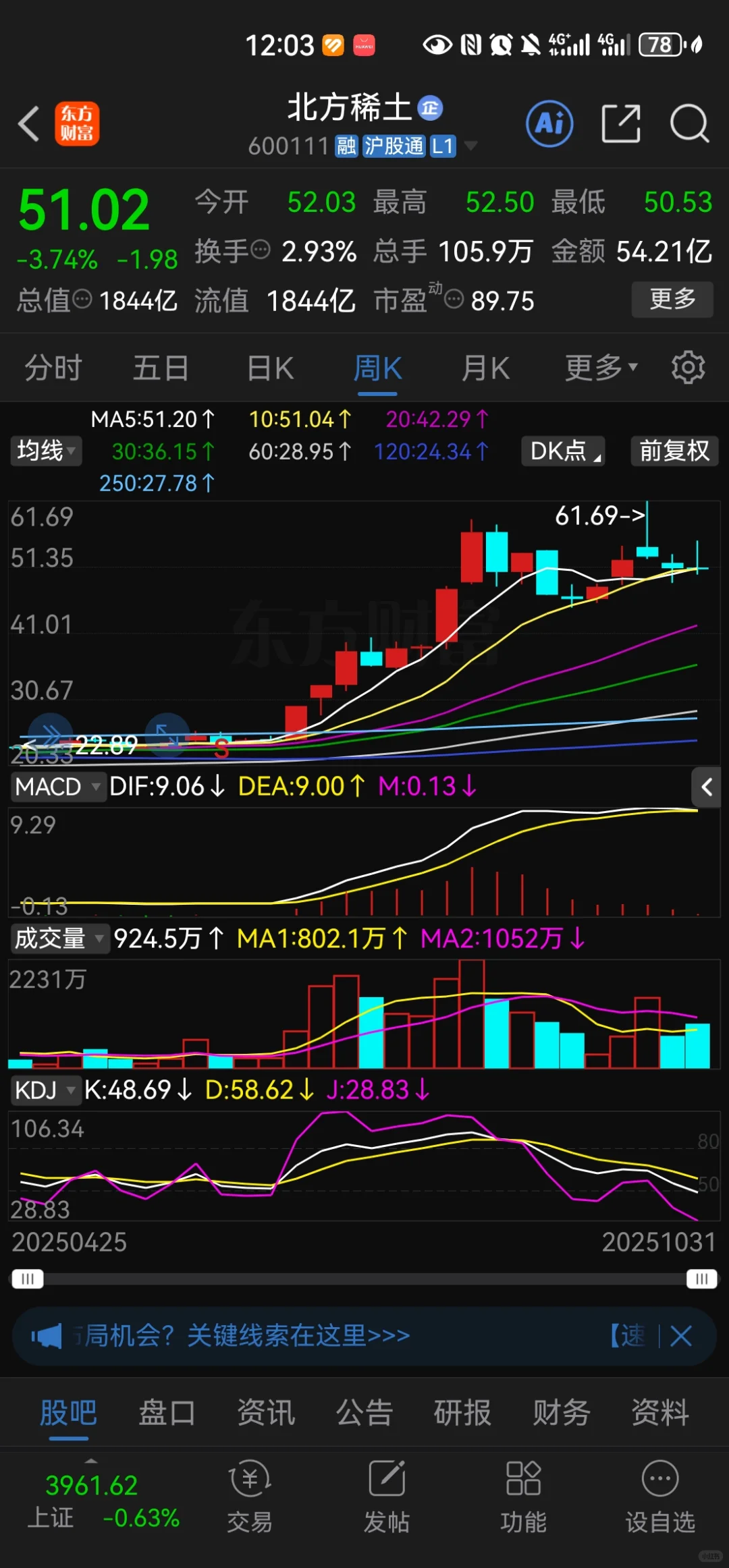 北方稀土20251031观察
