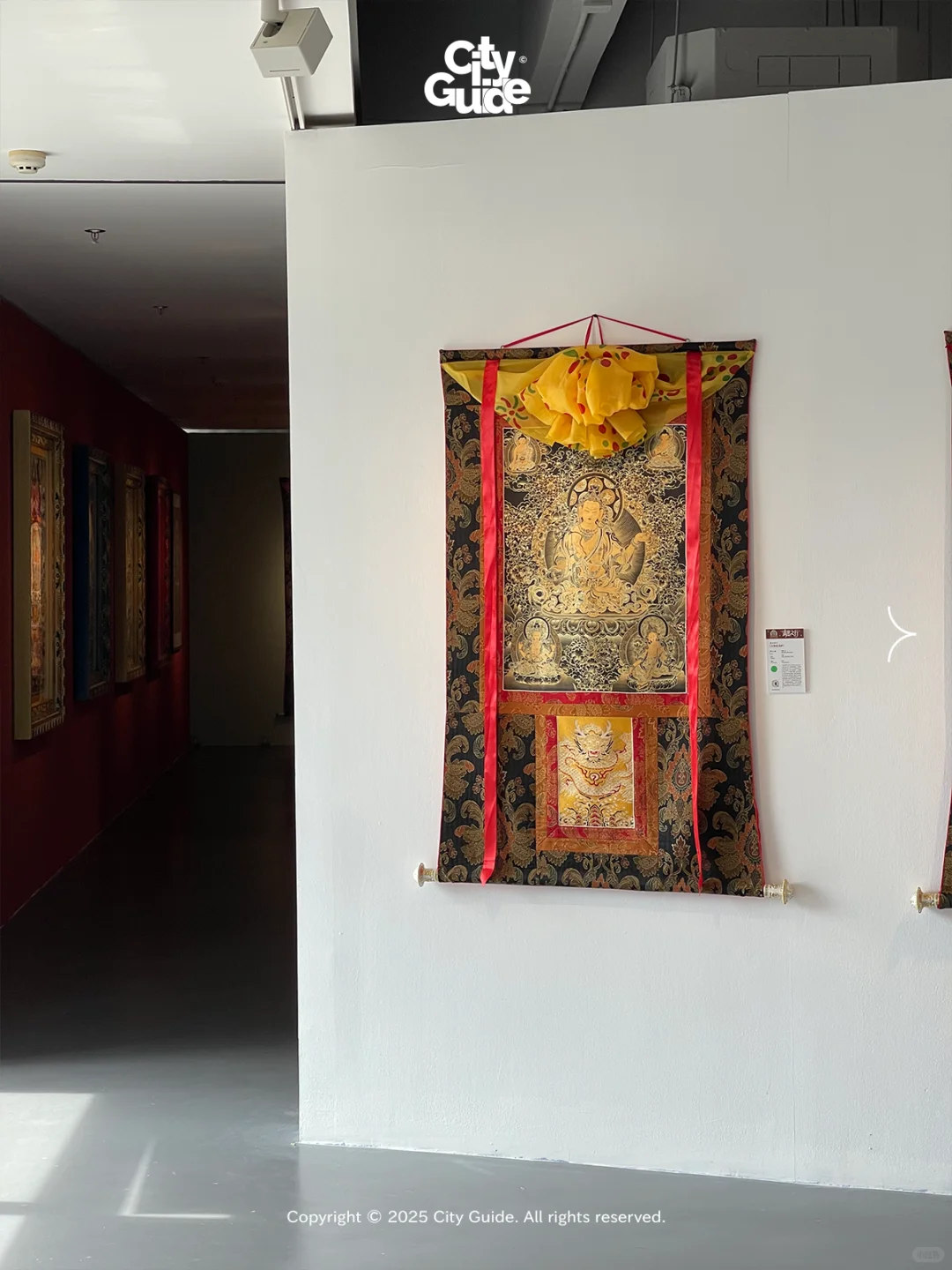 太震撼了!深圳最大规模黄金唐卡展!