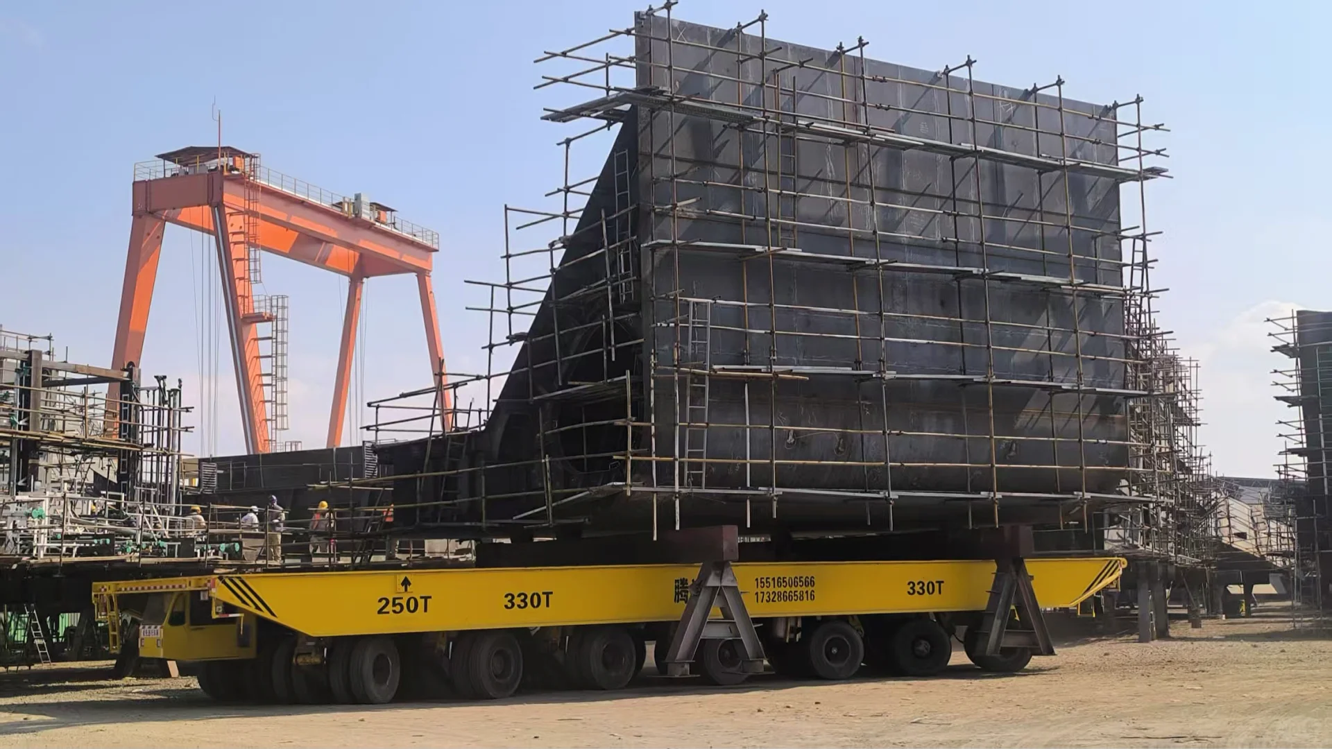 液压动力平板车