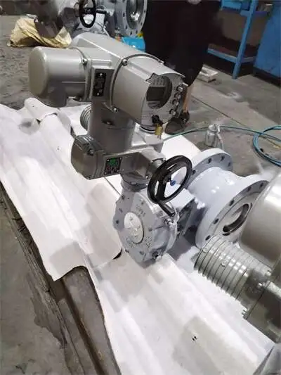 电动 V 型法兰式半球阀:创新与实用的结合