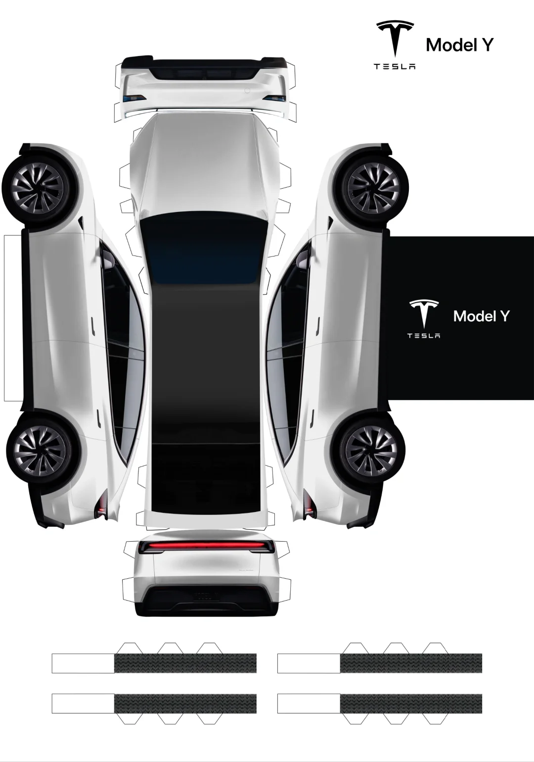 被友商点名最多的modleY来了！6种颜色全