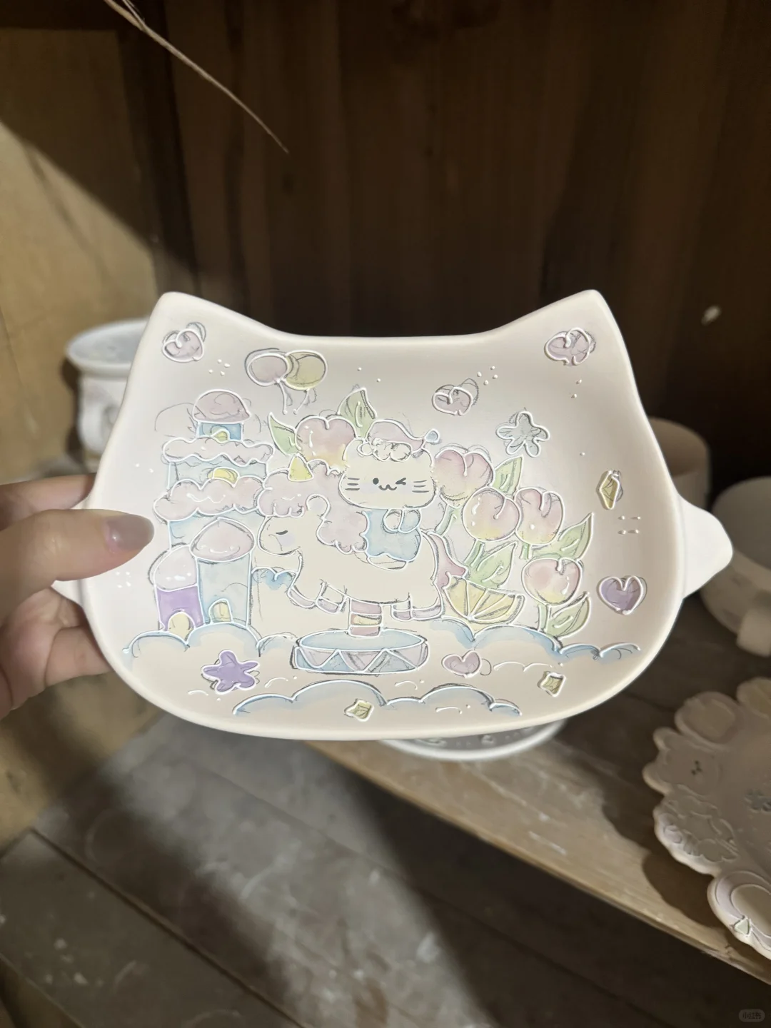 奶呼呼的杯杯盘盘～