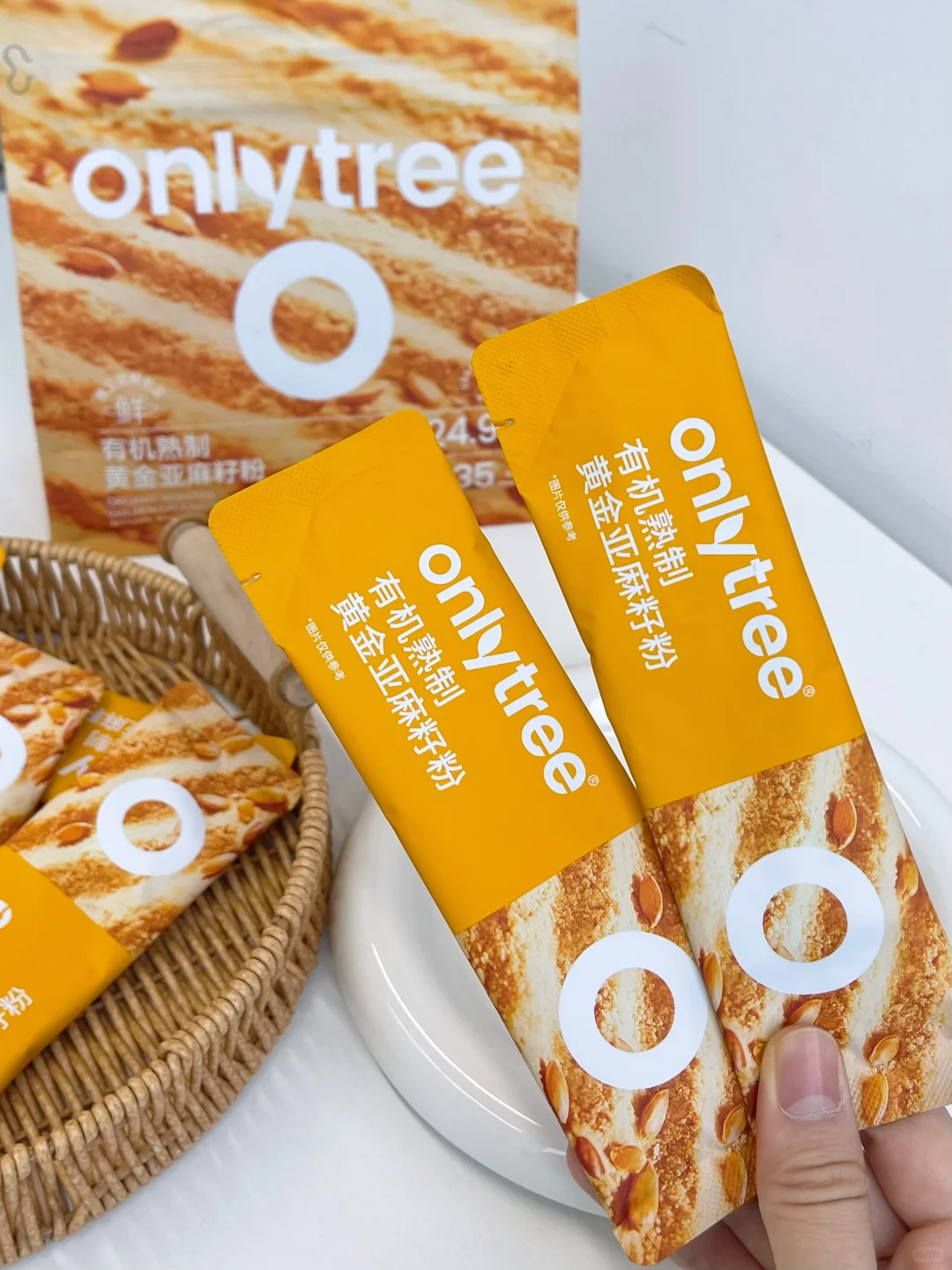 100%有机亚麻籽粉 养雌要吃这种真材实料的