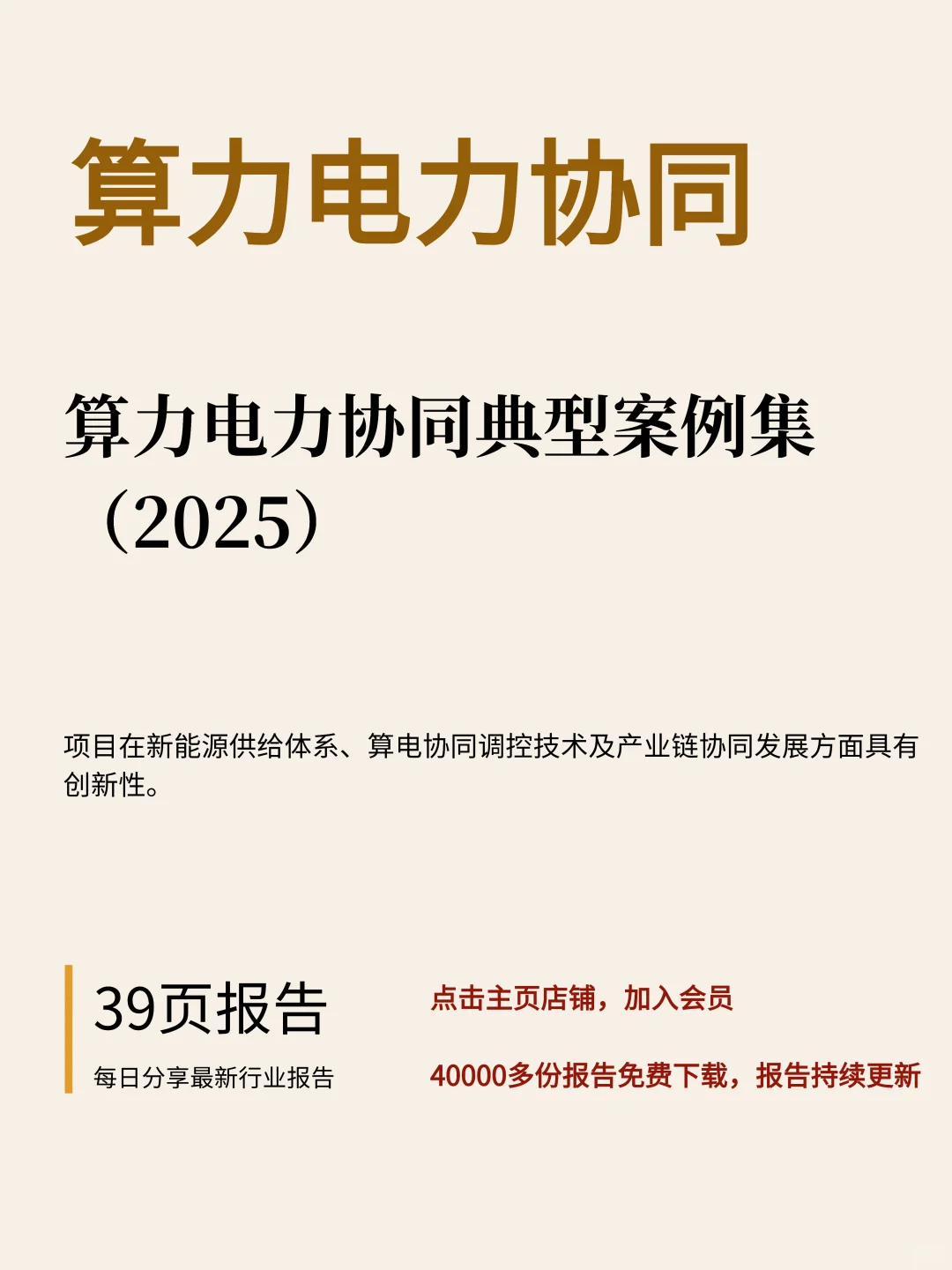 39页|算力电力协同典型案例集（2025）