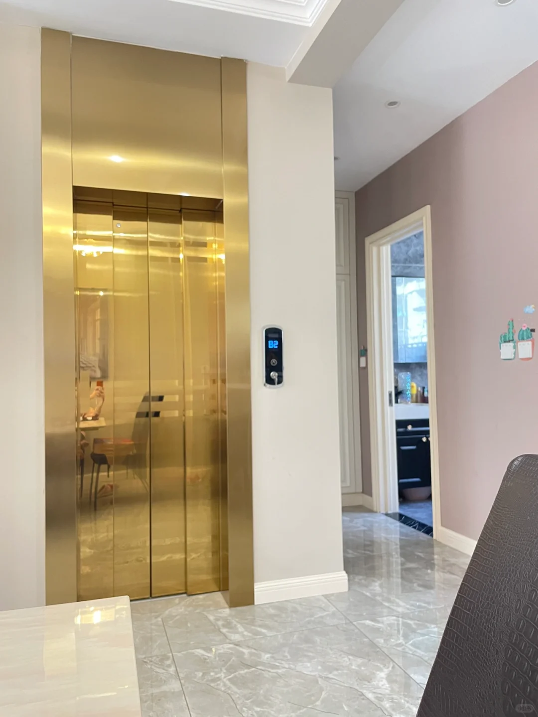 别墅电梯-我家真实效果！