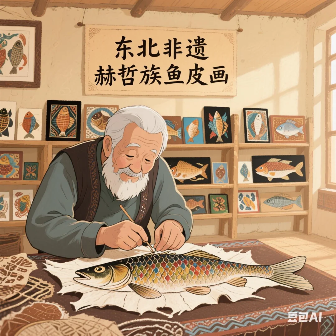 东北非遗二人转与糖画