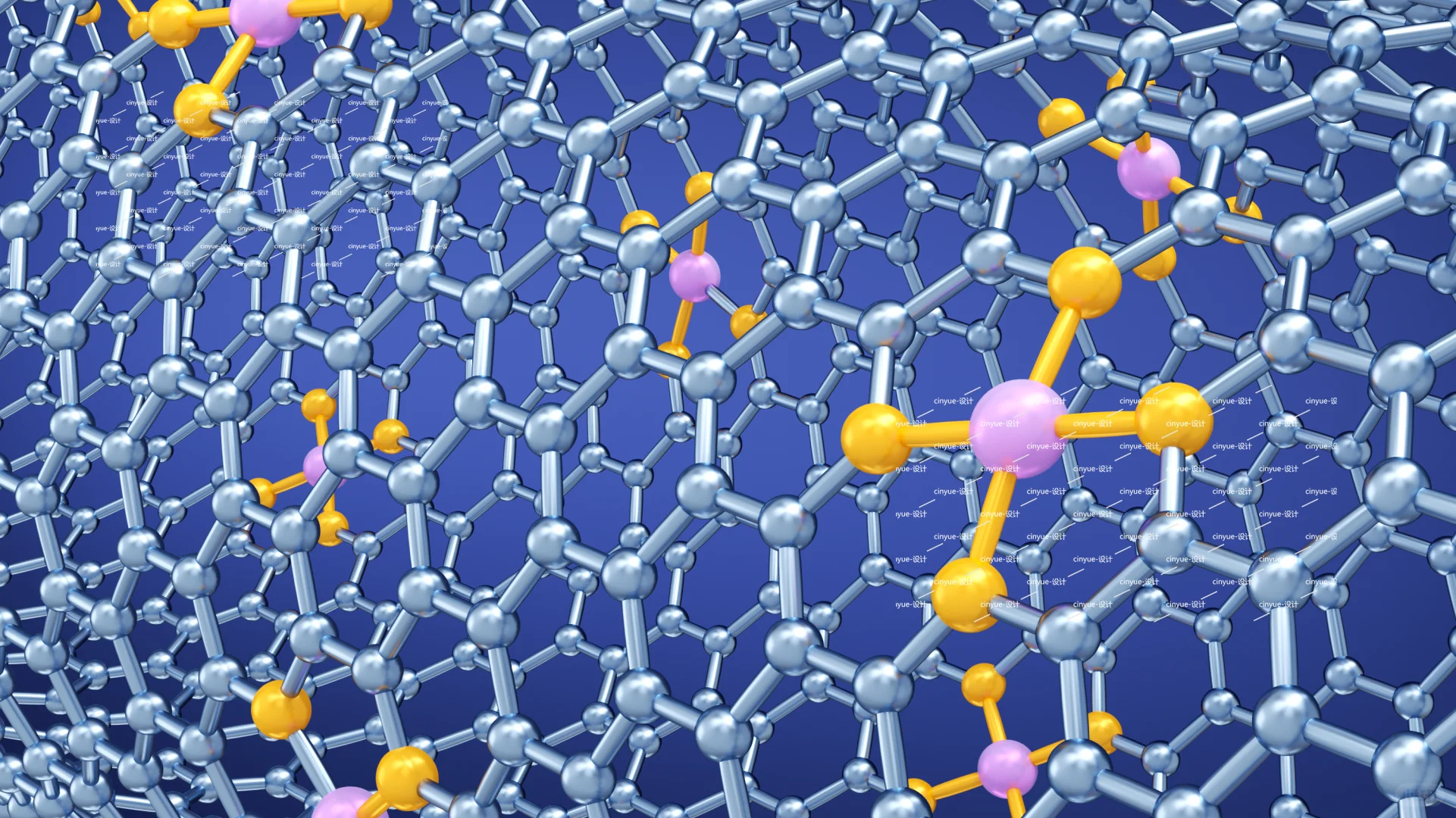 石墨烯碳纳米管掺杂结构/碳纳米管结构绘图
