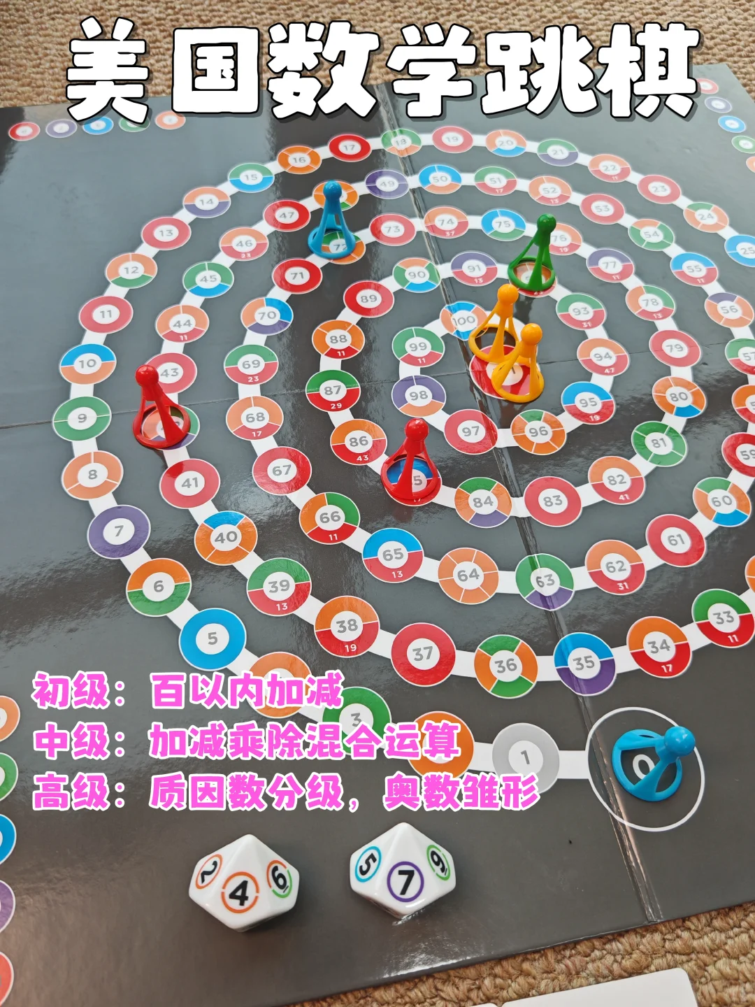 游戏代替刷题~十款桌游从0玩到乘除法