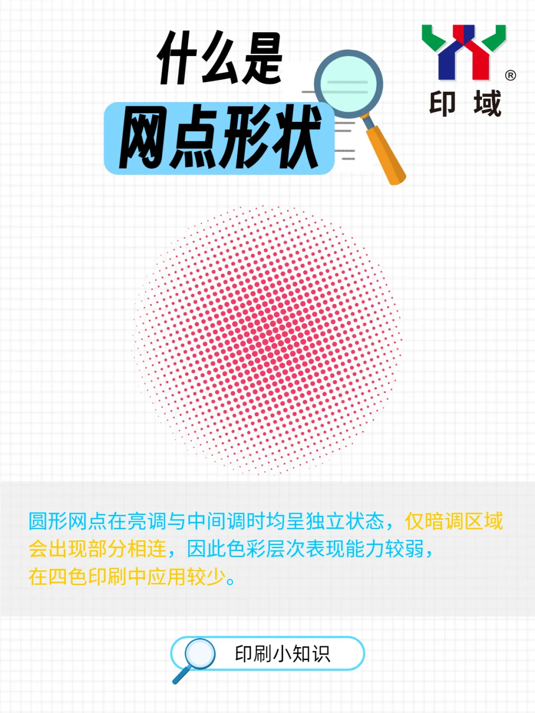 印刷知识科普｜网点形状原来有这么多讲究！