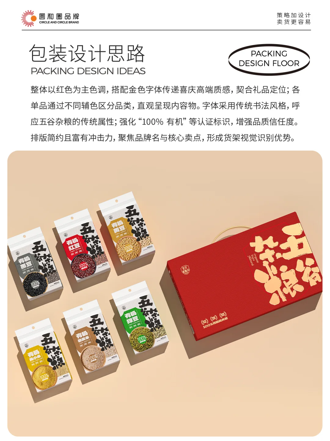 五谷杂粮包装设计 | 金谷敕勒川品牌策划